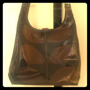 Orla Kiely brown stem crossbody!